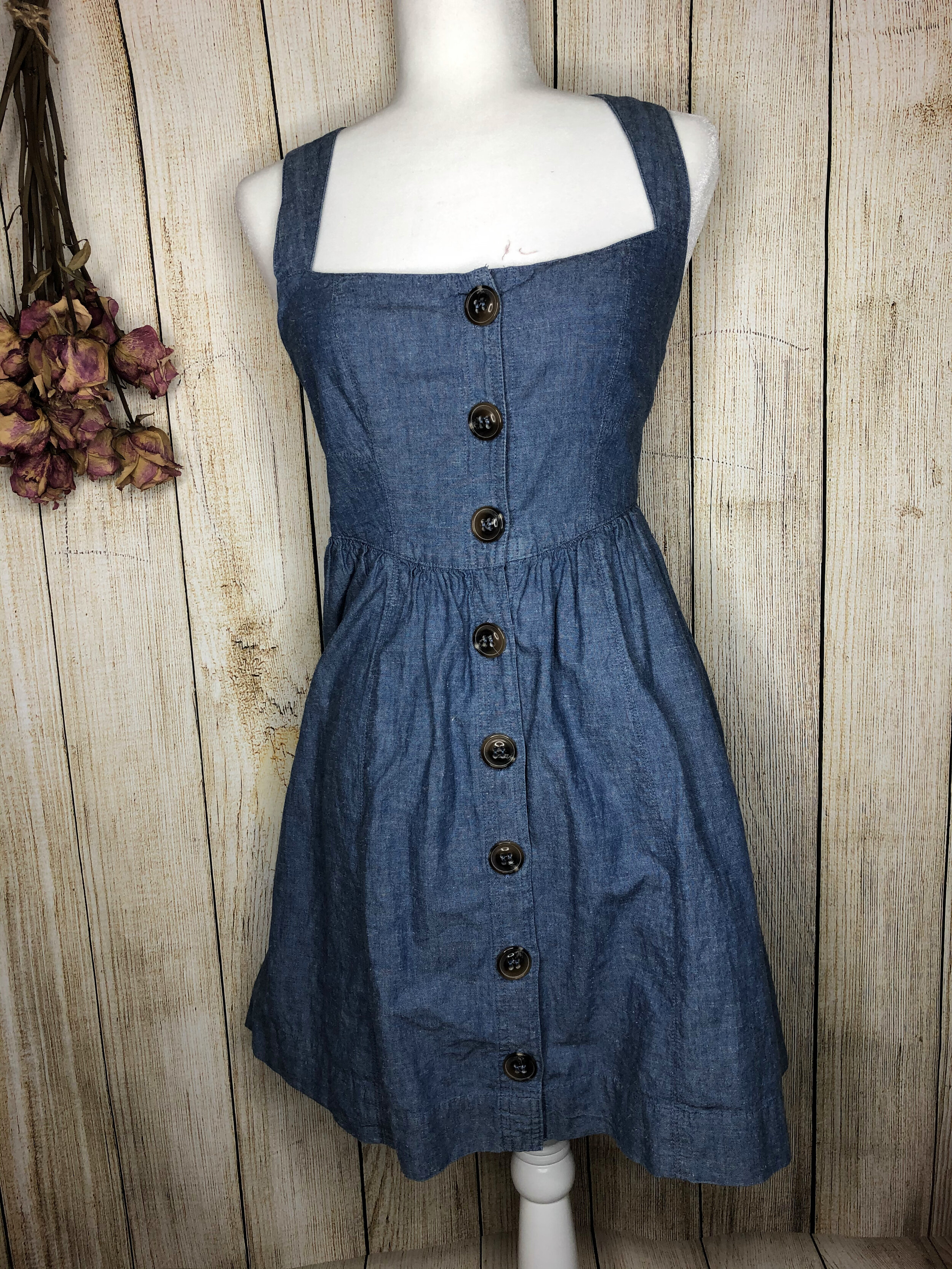 FreePeeps Denim Dress