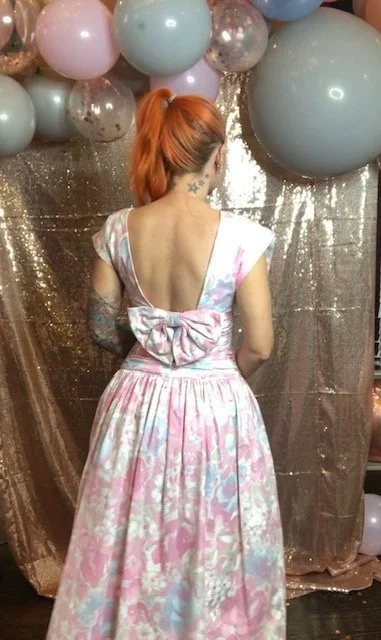Vintage Patty O'neil 80's Floral Bridesmaid/ Prom dress Wicked Daisies Vintage Patty O'neil 80's Floral Bridesmaid/ Prom dress Wicked Daisies