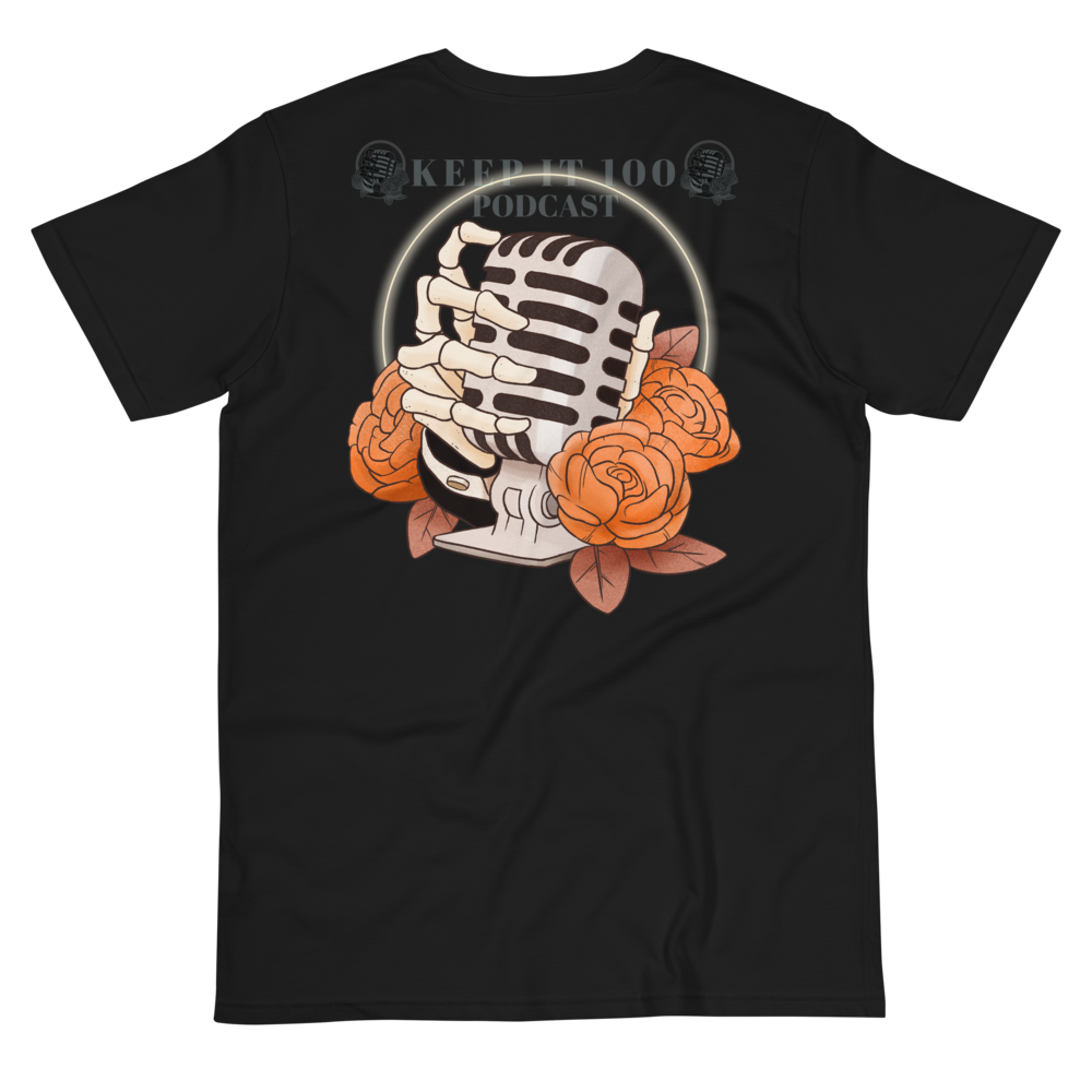 "Reflection" Organic T-Shirt LIMITED [Black]