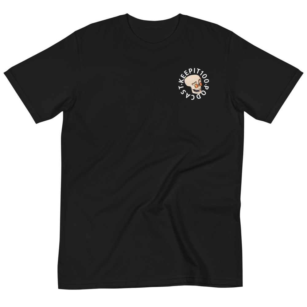 "More Than A Logo" Organic T-Shirt [Black]