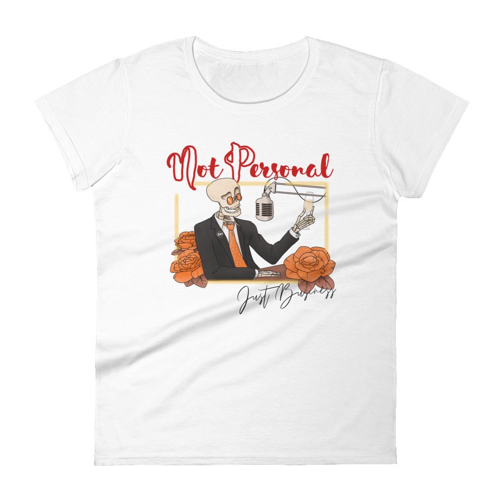 Don't Take It Personal W Fashion T-Shirt [White]