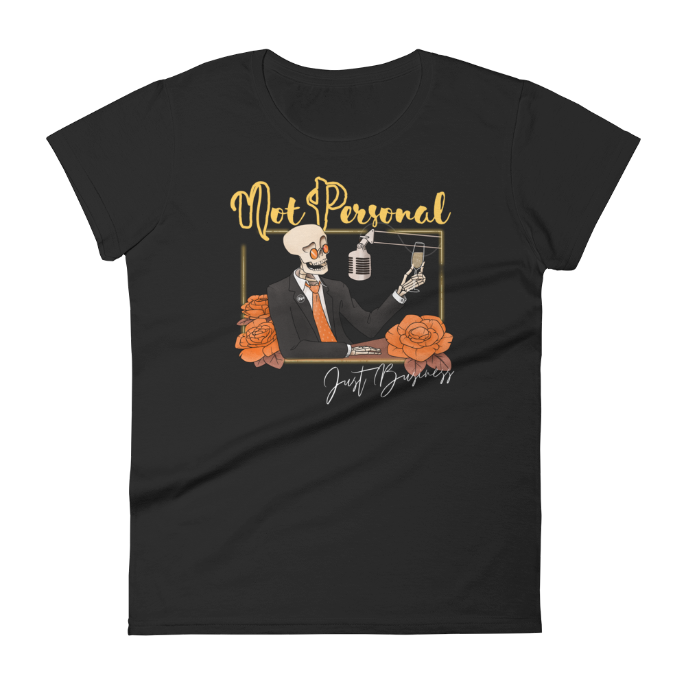 Don't Take It Personal W Fashion T-Shirt [Black]