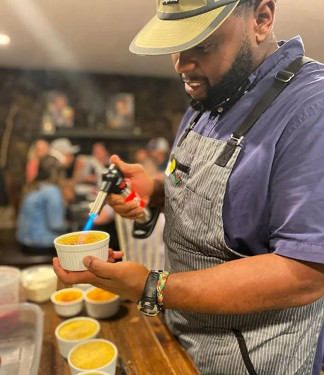 Dope Dinners Boston Keep it 100 Pocast fire crem brule.jpg