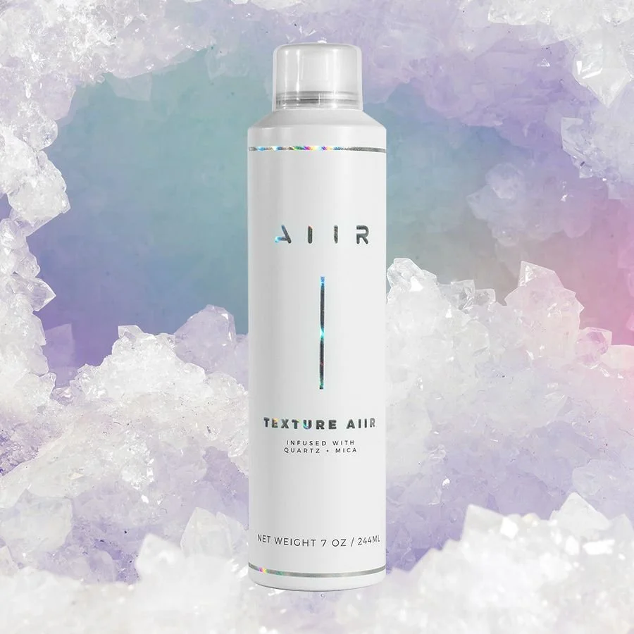 Aiir Texture product photoshoped onto clouds