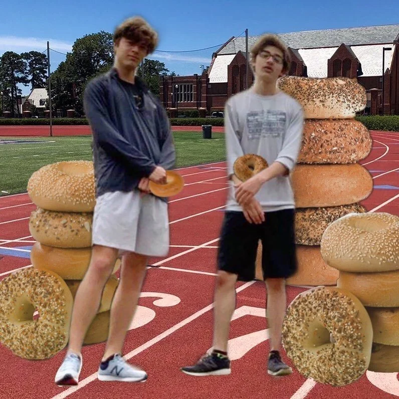 confused?
listen to our newest episode ft. @the_boys_of_amherst_xctf to figure what is with all the bagels!
&mdash;&gt; we also discuss many other topics regarding staying in shape during quarantine!
&mdash;&mdash;&mdash;&mdash;&mdash;
thank you,
@je