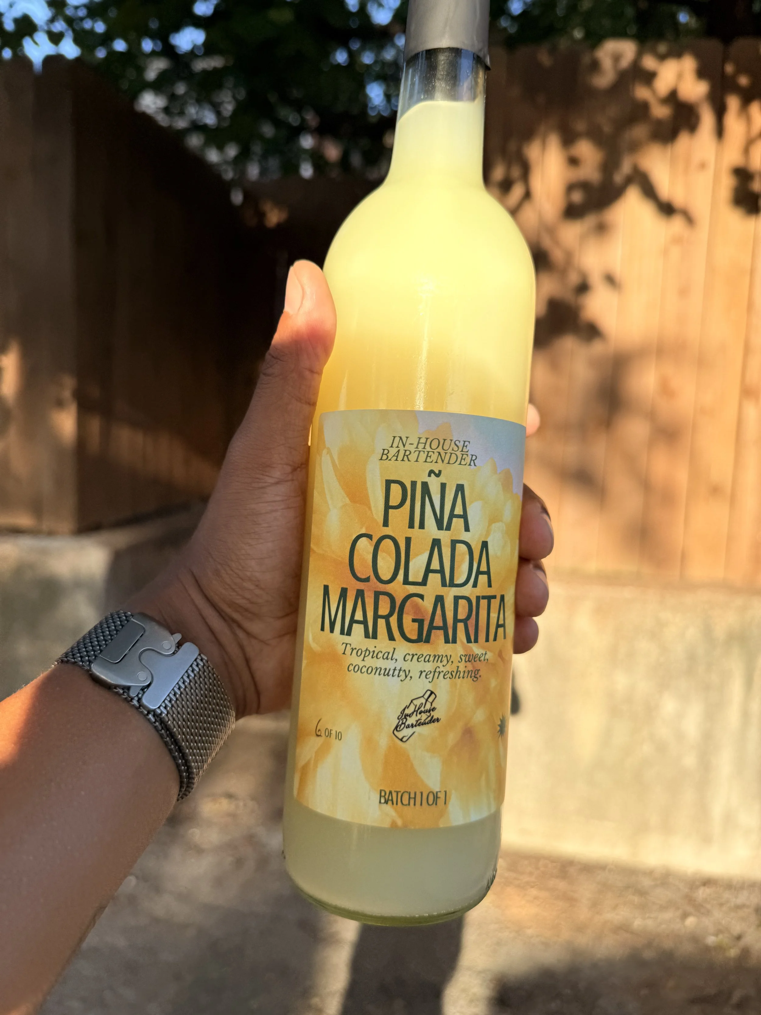 Piña Colada Margarita Punch - La Gritona tequila