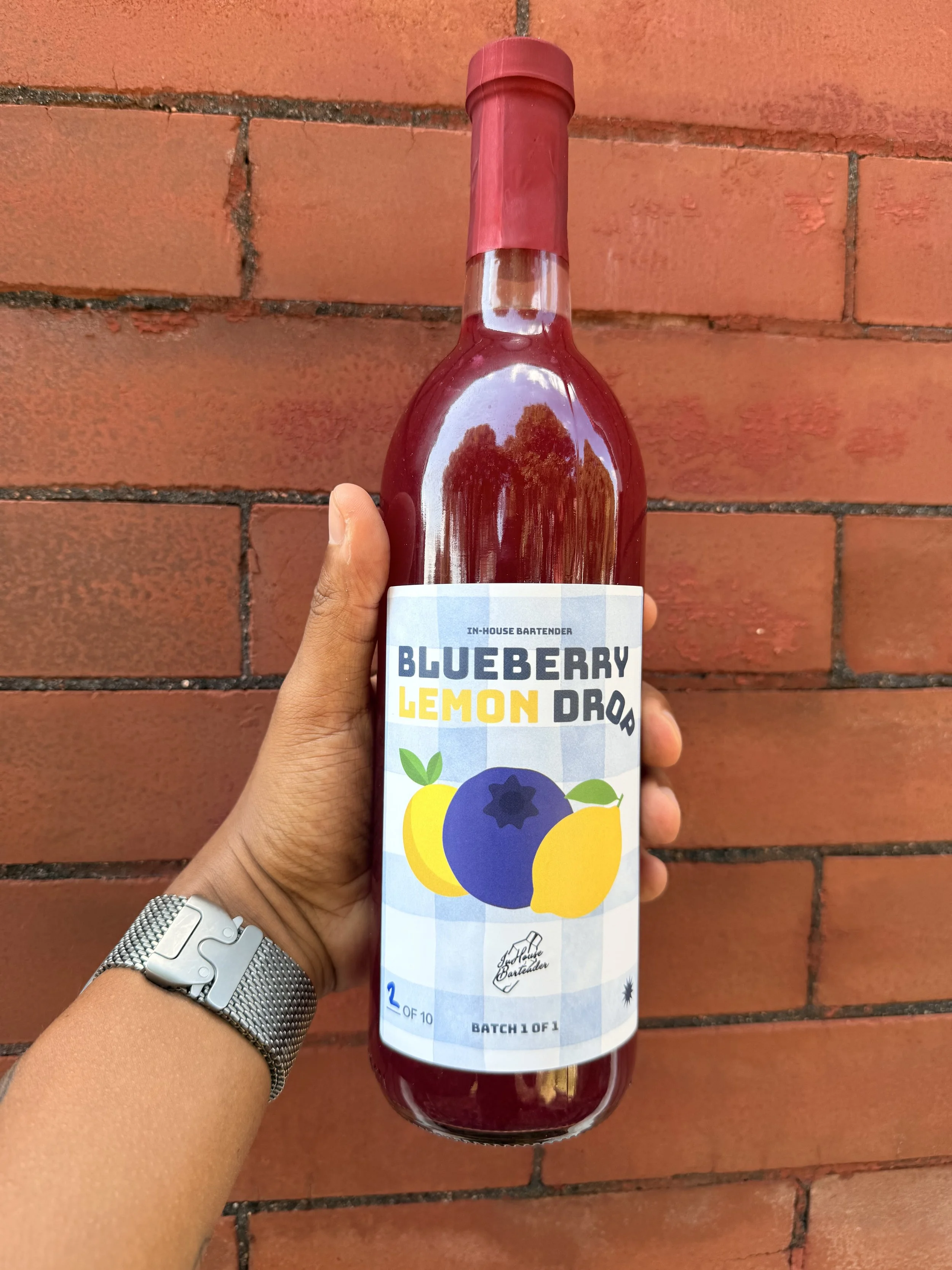 Blueberry Lemon Drop - Tito's