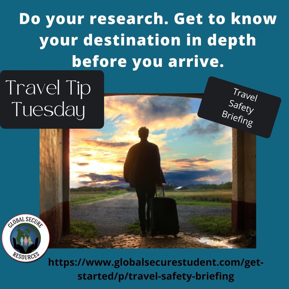 We provide private travel consultations to improve personal safety and security. Individuals are encouraged to ask questions and share travel concerns. Global Secure Resources Inc. aims to equip travelers with the knowledge needed to identify risks a