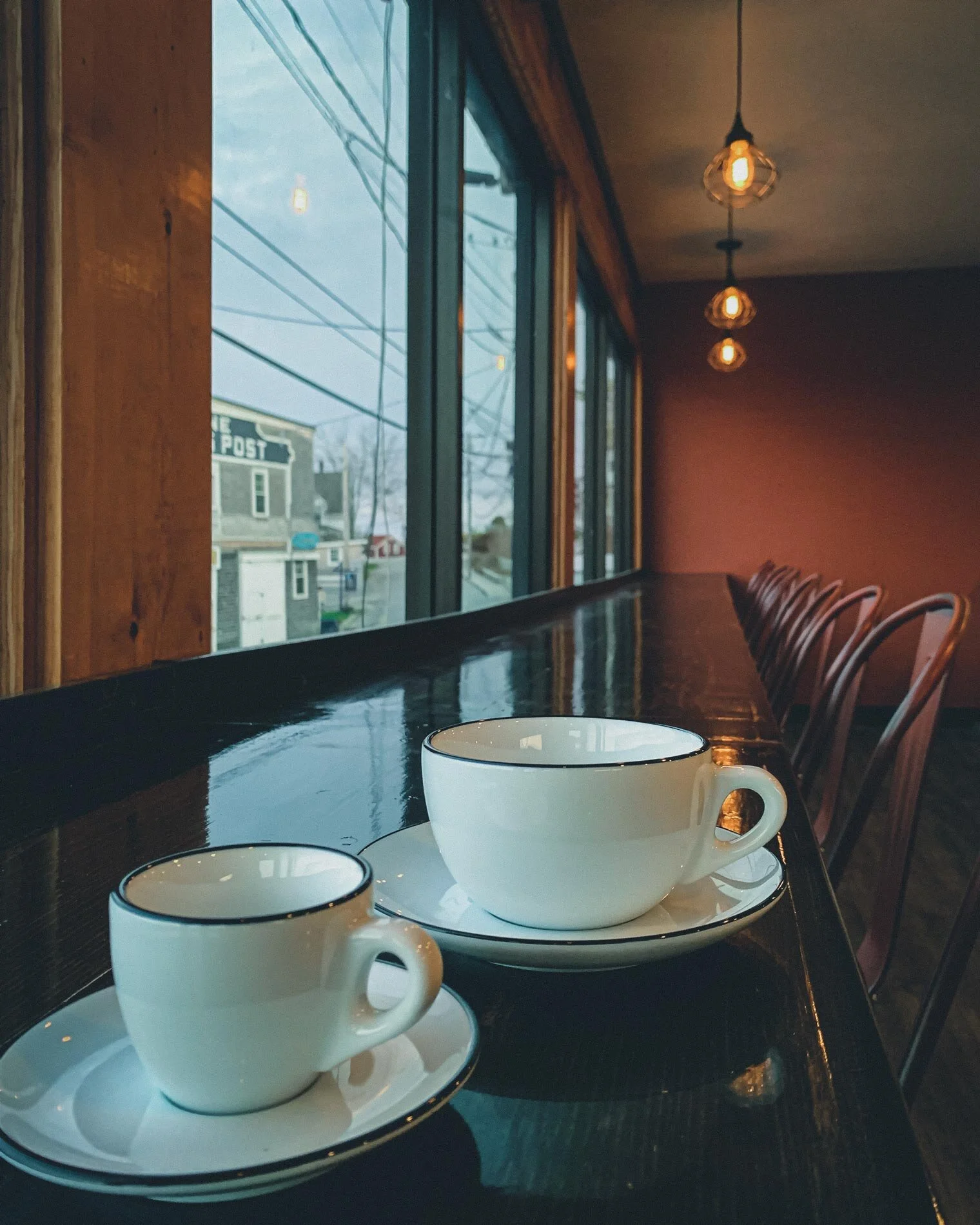 Brisetto's Second Cup Coffee Shop. Boothbay Harbor, ME