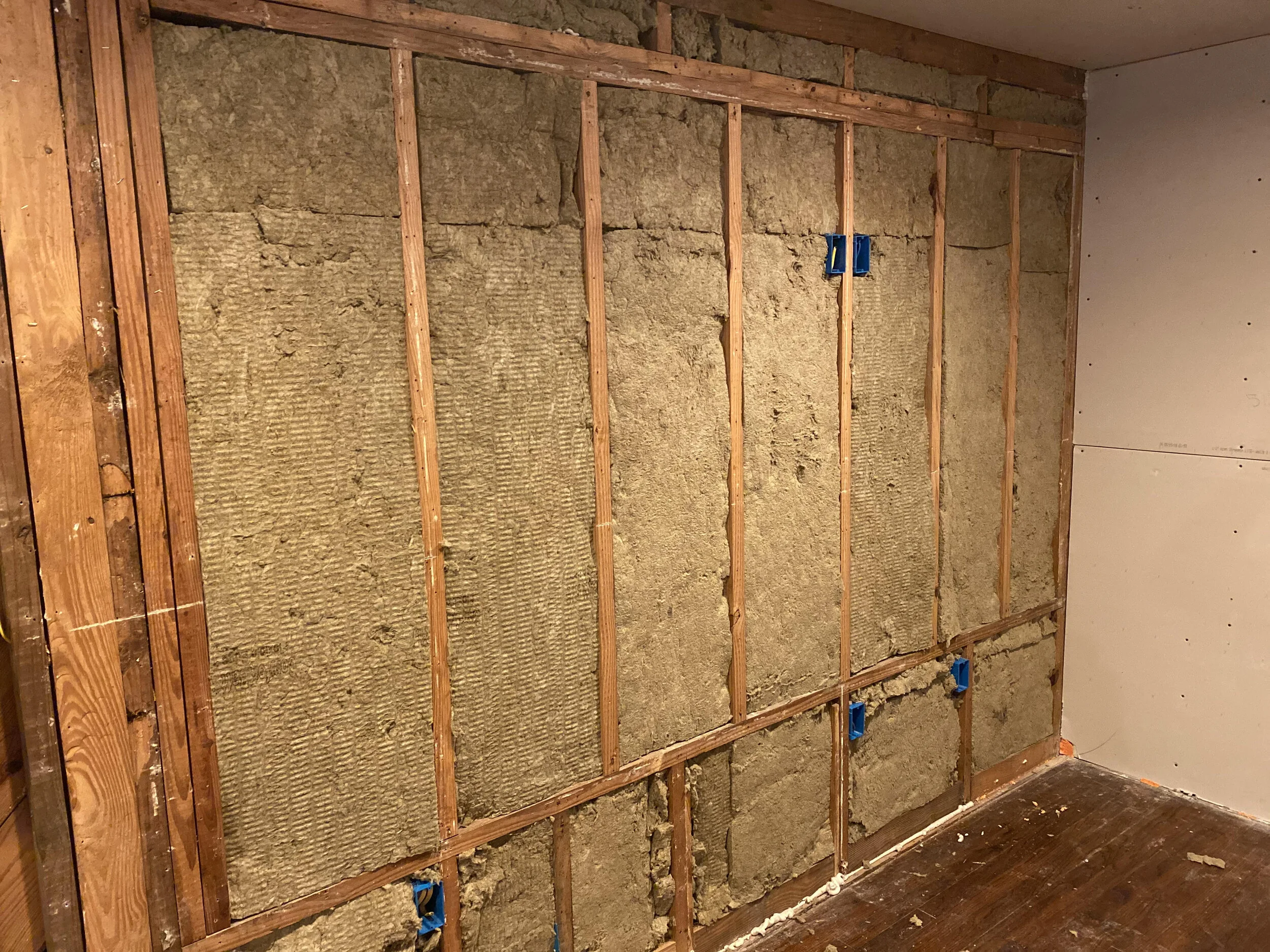 Rock Wool Insulation in Charleston SC home