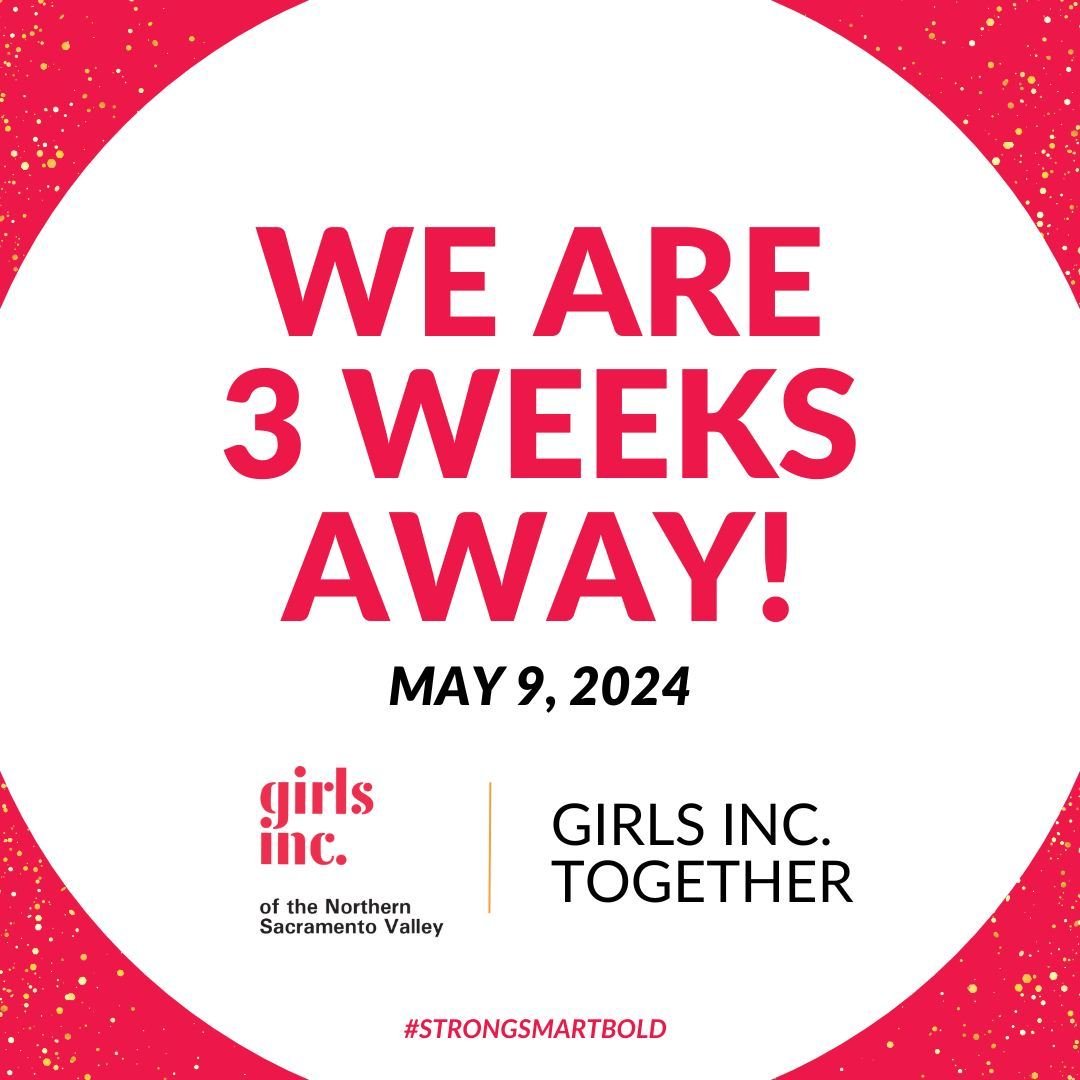 🌟 Mark your calendars! Just 3 weeks until Girls Inc. Together! 📅 We're thrilled to be part of this empowering event and we need YOUR support! 💪 Visit girlsinctogether.org on May 9th to join our campaign and make a difference for girls everywhere.
