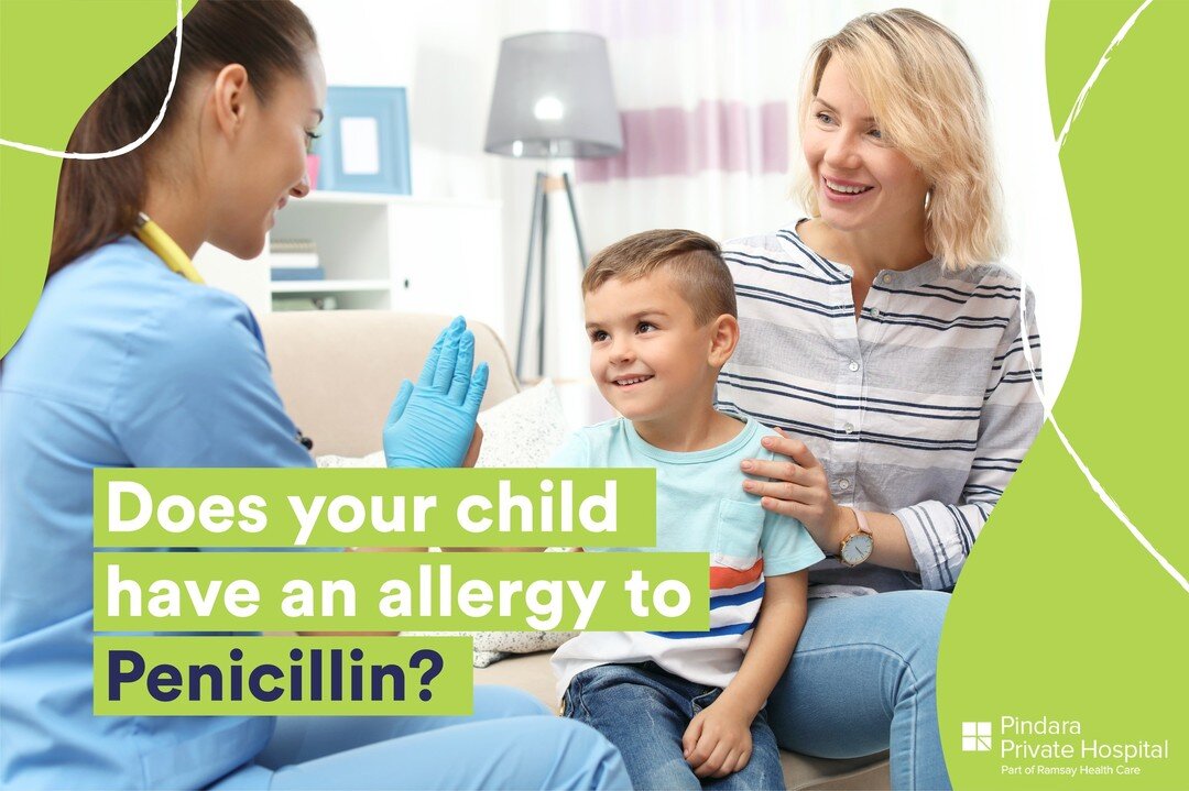 Did you know that every year in Australia hundreds of children are mis-diagnosed with a penicillin allergy? Around 9 out of 10 people who report being allergic to penicillin do not have a true allergy.

In an effort to remove this label and unnecessa