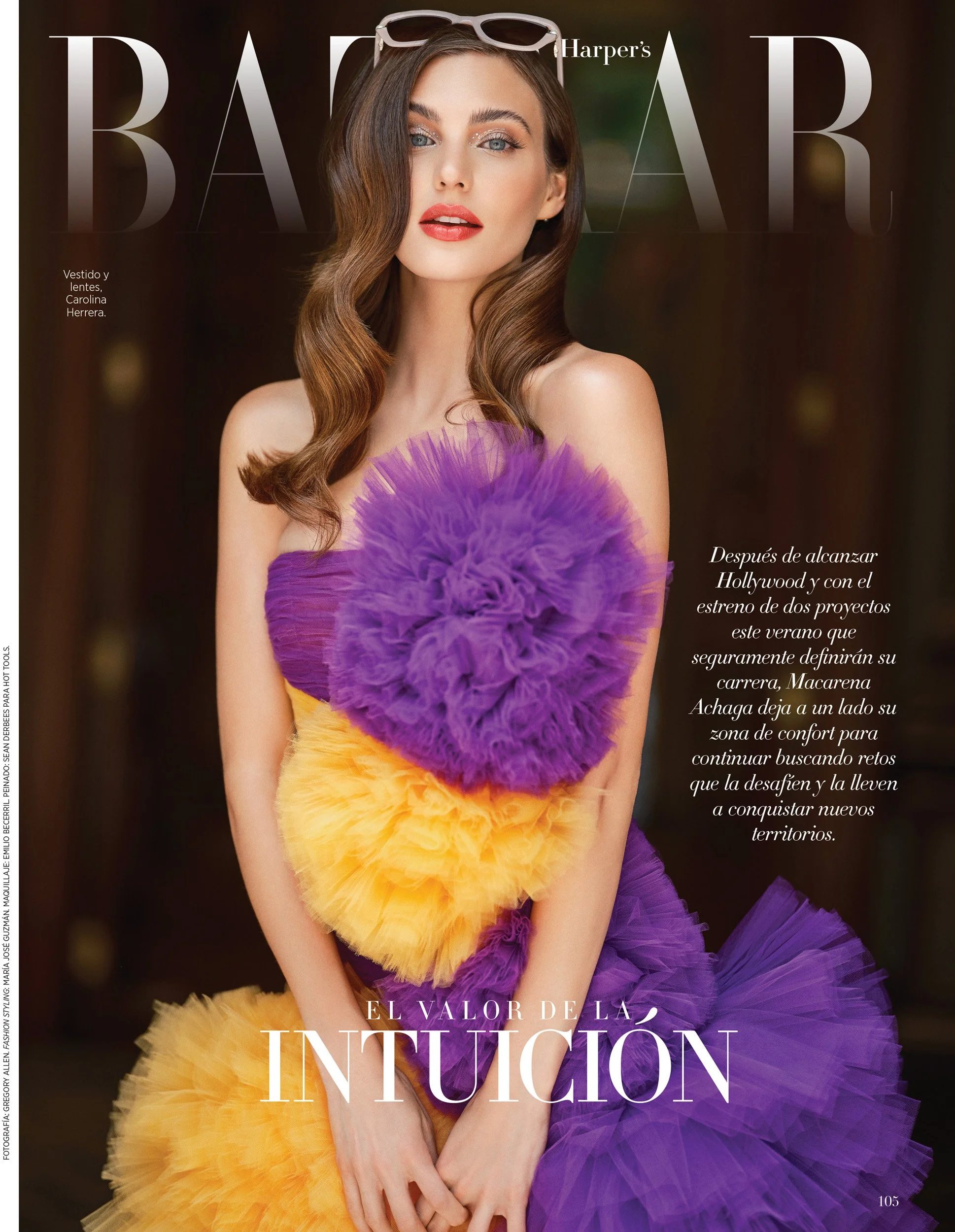 Harper's Bazaar en Español: Macarena Achaga