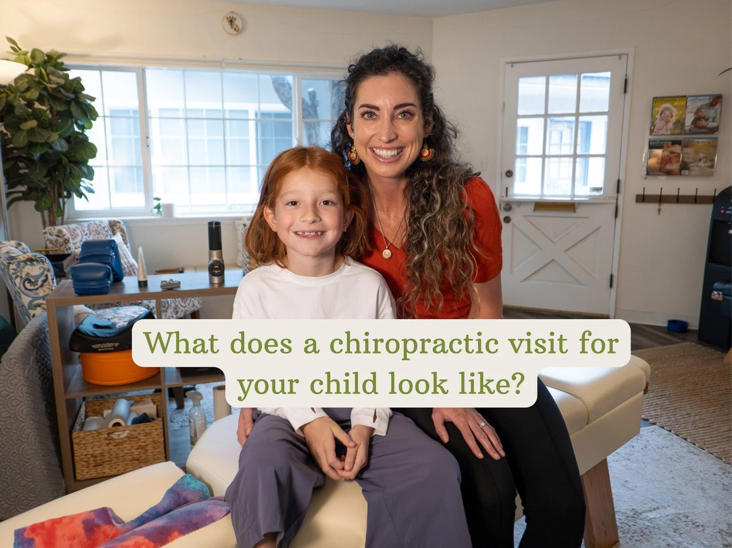 What does a chiropractic visit for your child look like?

First, I ask THEM how they are feeling. I listen to them and give them space to speak for themselves before asking the parent for an update. 

Then, I gently assess their spine and pelvis for 