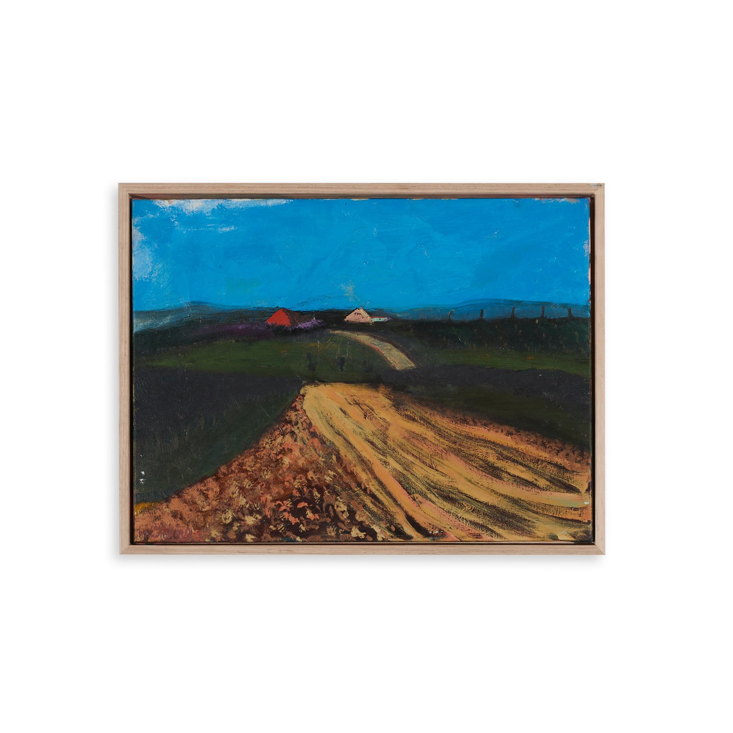 The Long winding road to Printhie Wines Orange Oil on Canvas  33cmx43cm.jpg