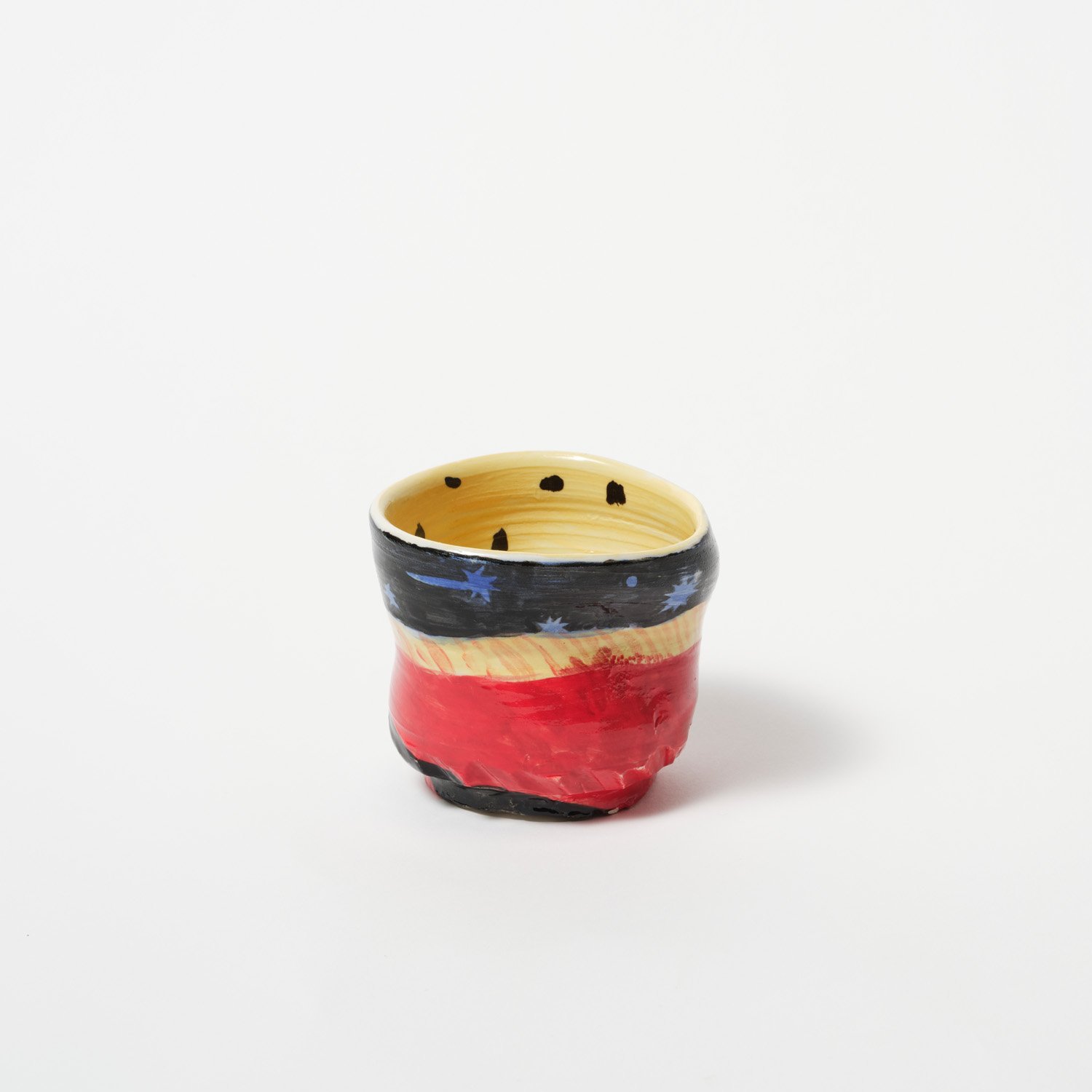 Red hills of the outback – Ceramic Cup – 10cm x 9cm x 7cm - $80  