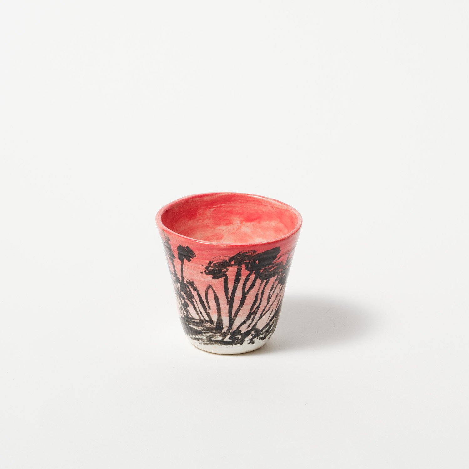 Lake in Amsterdam – Small Ceramic Cup – 9cm x 9cm x 5cm - $80 ($150 for pair)  