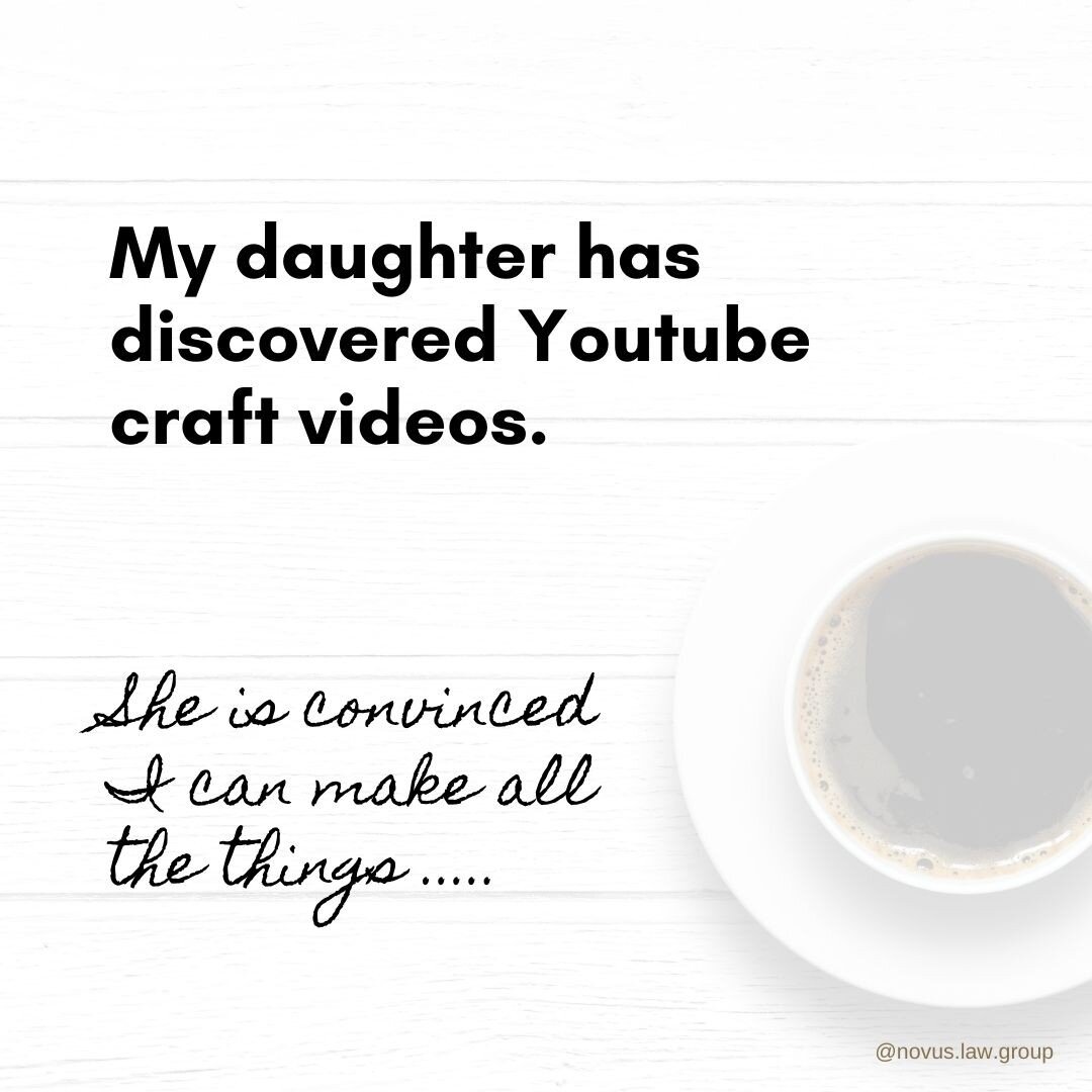 Anyone else having this problem these school holidays?

Mine is convinced that just cause it is on a video I can do it ..... I love her faith in me, but seriously kid!

#mumlife #estateplanningmum #penrithmums