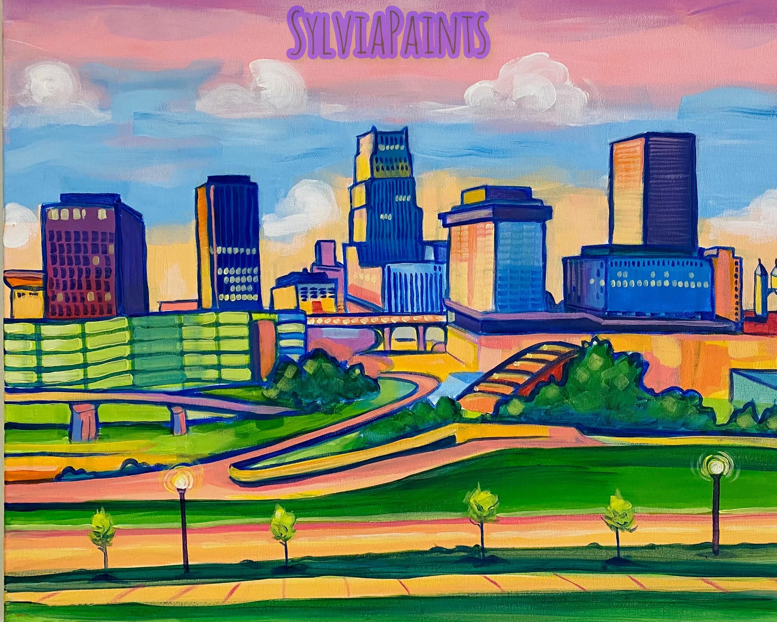 24"x30" Acrylic on Canvas Open Sale 2021. Click on Image to purchase Prints.