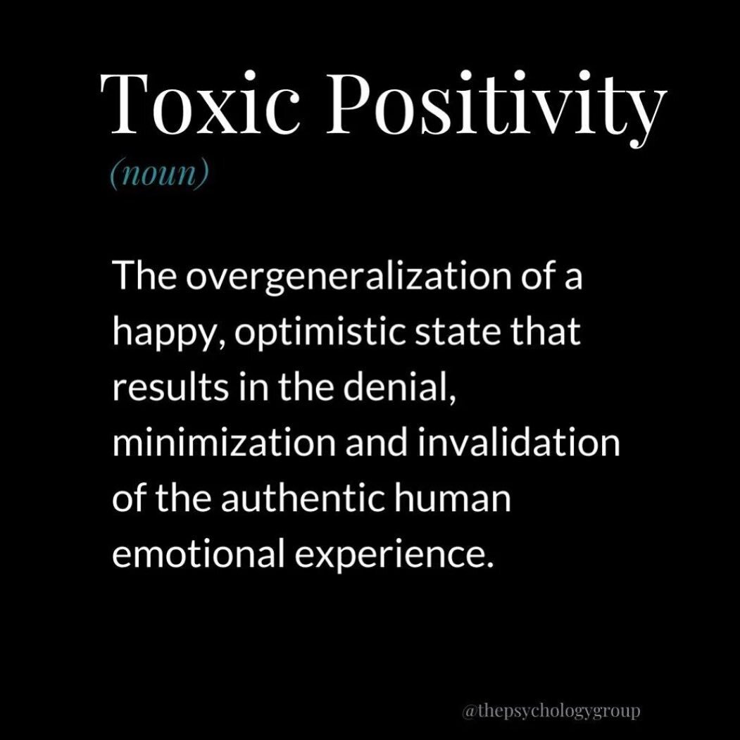 I have so much to say about this. But I am more eager to know, what are your thoughts ?

#toxicpositivityhelpsnoone #toxic #questions #interesting #therapist #psychology #wellbeing #psychologytoday #psychotherapy #stress #mental #mentalhealthcounseli