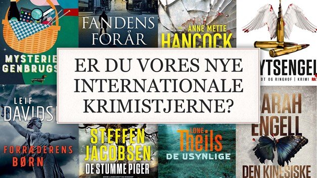 Vind 250.000 kr. og få din krimi udgivet globalt på 10 sprog.