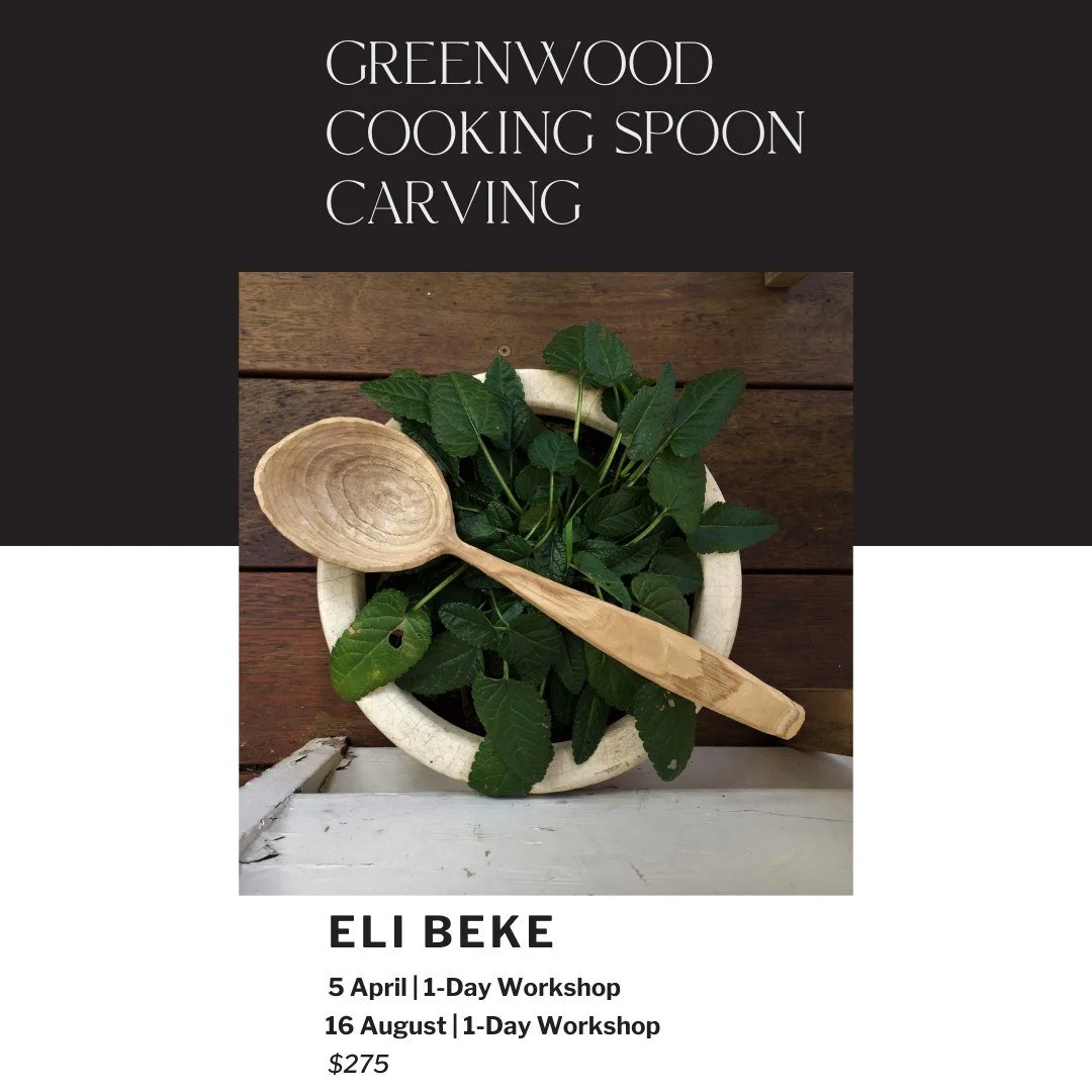 Upcoming workshop on Saturday 16th August at the Rare Trades center!

Such a great place to have a workshop the view of mount Buninyong out the window of the joinery is spectacular and we have some fantastic Nectarine wood to carve. 

Go to the @rare