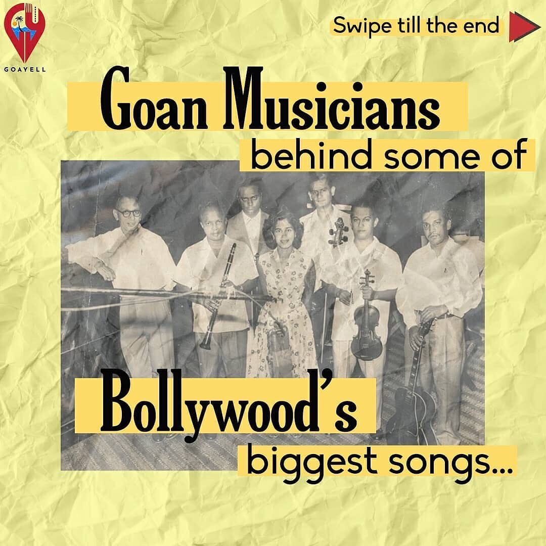 #Repost &bull; @goayell in celebration of World Music Day (21st June) let&rsquo;s pay homage to 3 legendary Goan musicians! 💛
Let us know who your favourite Goan musicians are in the comments below.
⬇️
Research by: @pranav_lotlikar
Designed by: @and