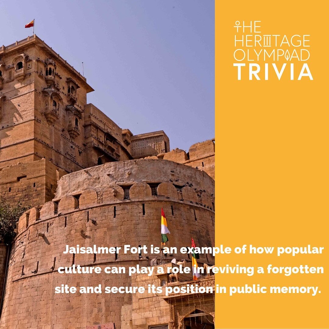 Can you think of more places that have been popularised through pop culture? Let us know in the comments below! 

#heritageolympiad #cultre #heritage #indianheritage #culture #india #trivia #quiz #incredibleindia #indianart #traditions #culturalherit