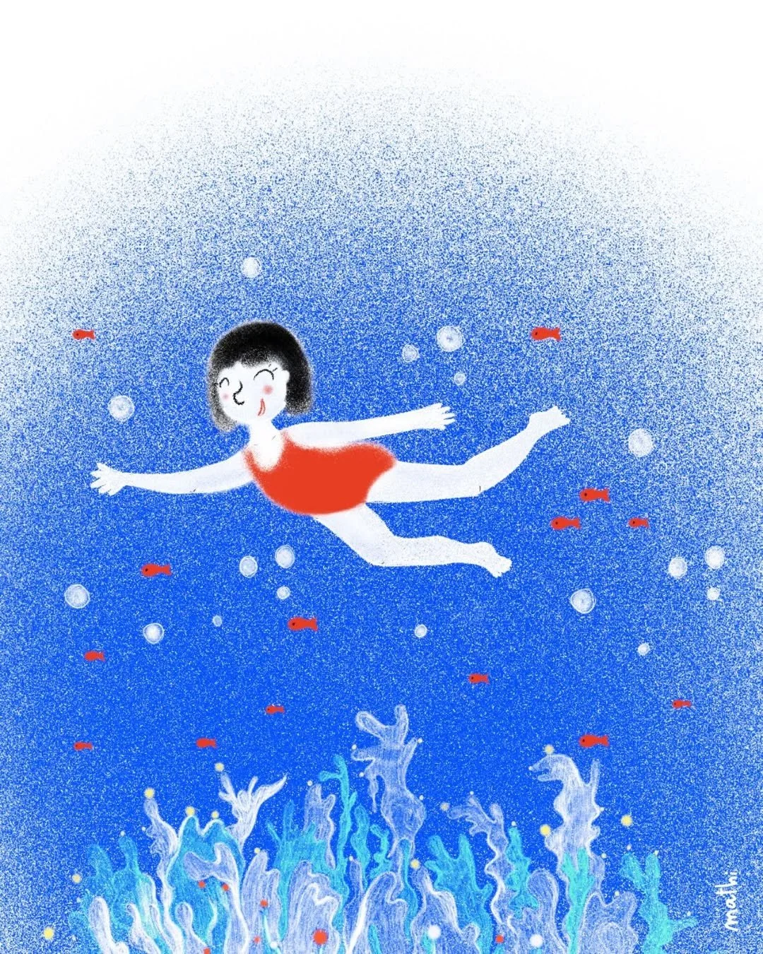 Comme un 🐟 dans l&rsquo;eau 🥰