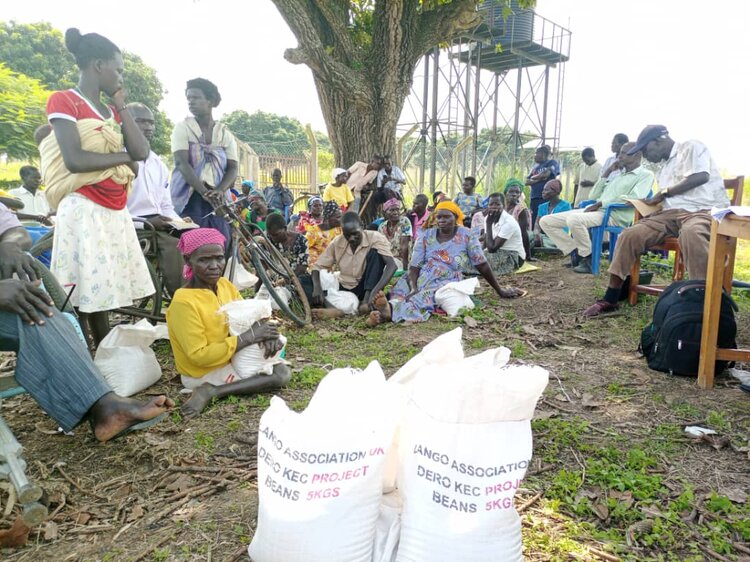 Some of DERO KEC (Food Basket) Project Beneficiaries in Alebtong District, Uganda (File Photo)