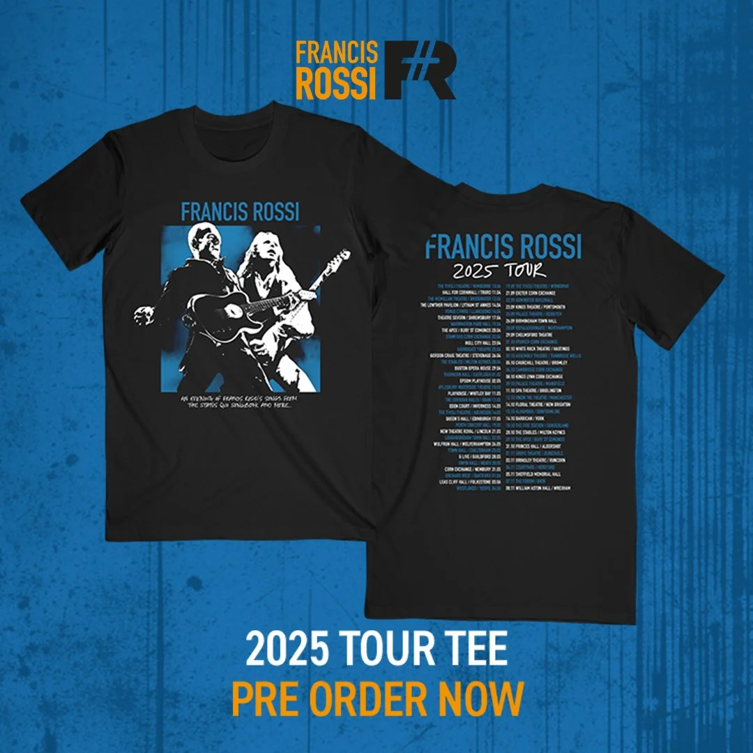 Francis Rossi Tour 25 t.shirt