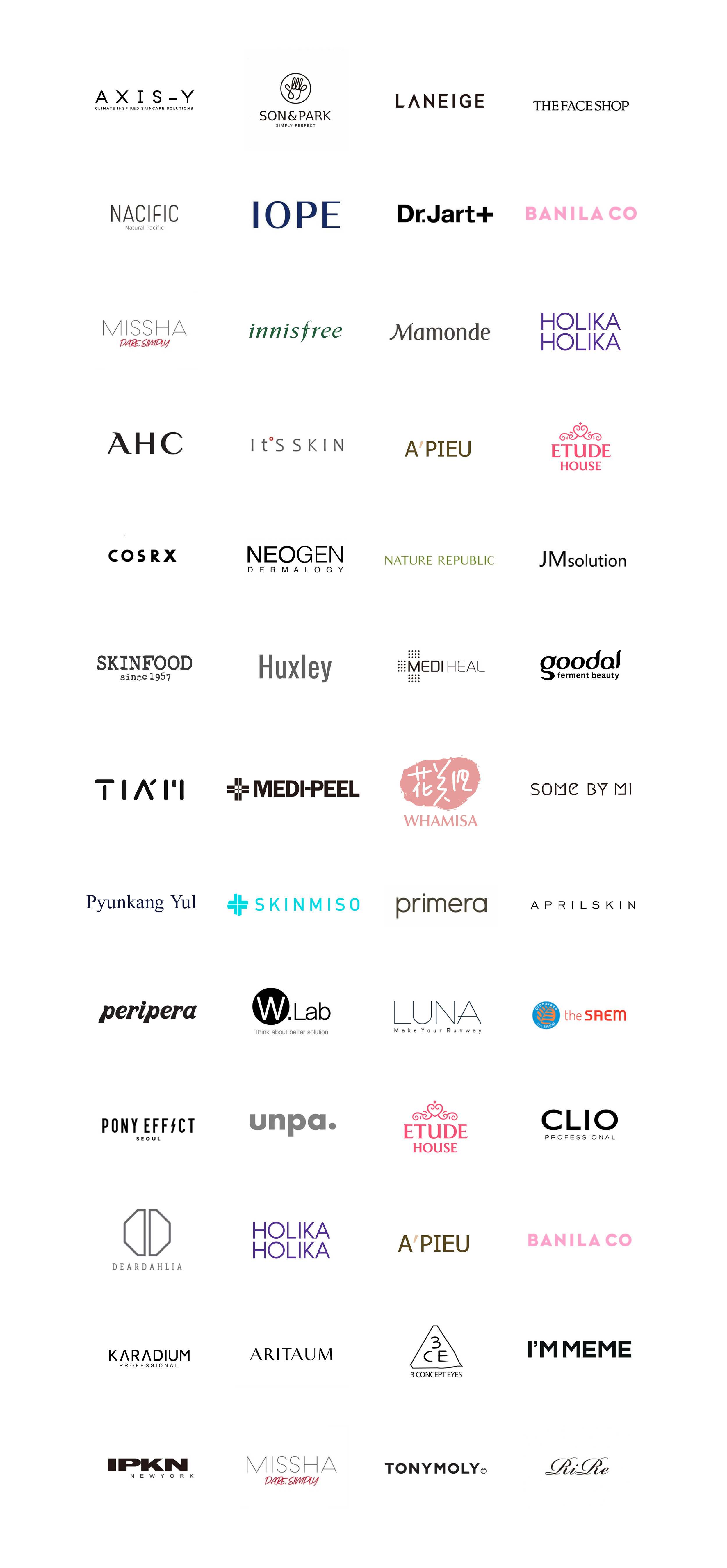 K-Beauty Brands — ASIA MASTER TRADE Korean Cosmetics Skincare K-Beauty Brands — ASIA MASTER TRADE Korean Cosmetics Skincare