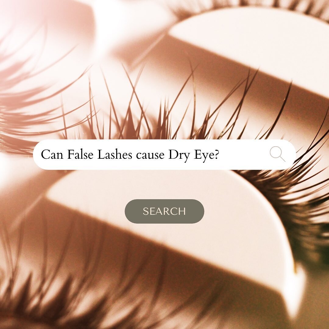 Sorry to be the bearer of bad news but false eyelashes do increase the risk for dry eye disease, as they compromise the protective mechanisms of natural lashes.

Normal eyelash length is one-third of the width of the eye-opening, which nature has wor
