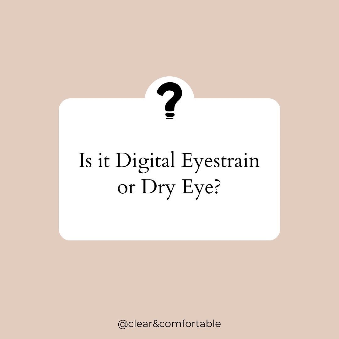 Is it Digital Eyestrain or Dry Eye??

[PART ONE] Our modern life keeps us inside fairly often.... be it too hot outside, or there's a tropical cyclone occurring (we see you New Zealanders).... whether we're working, socialising or relaxing (Hi, Insta