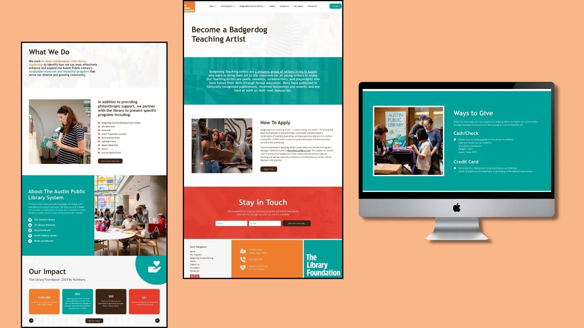 Portfolio - The Library Foundation — DYME AGENCY