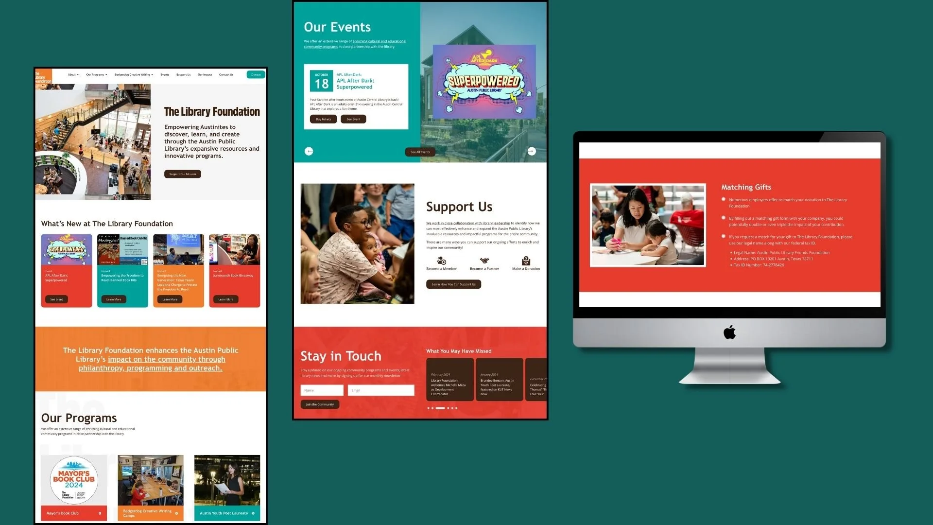 Portfolio - The Library Foundation — DYME AGENCY