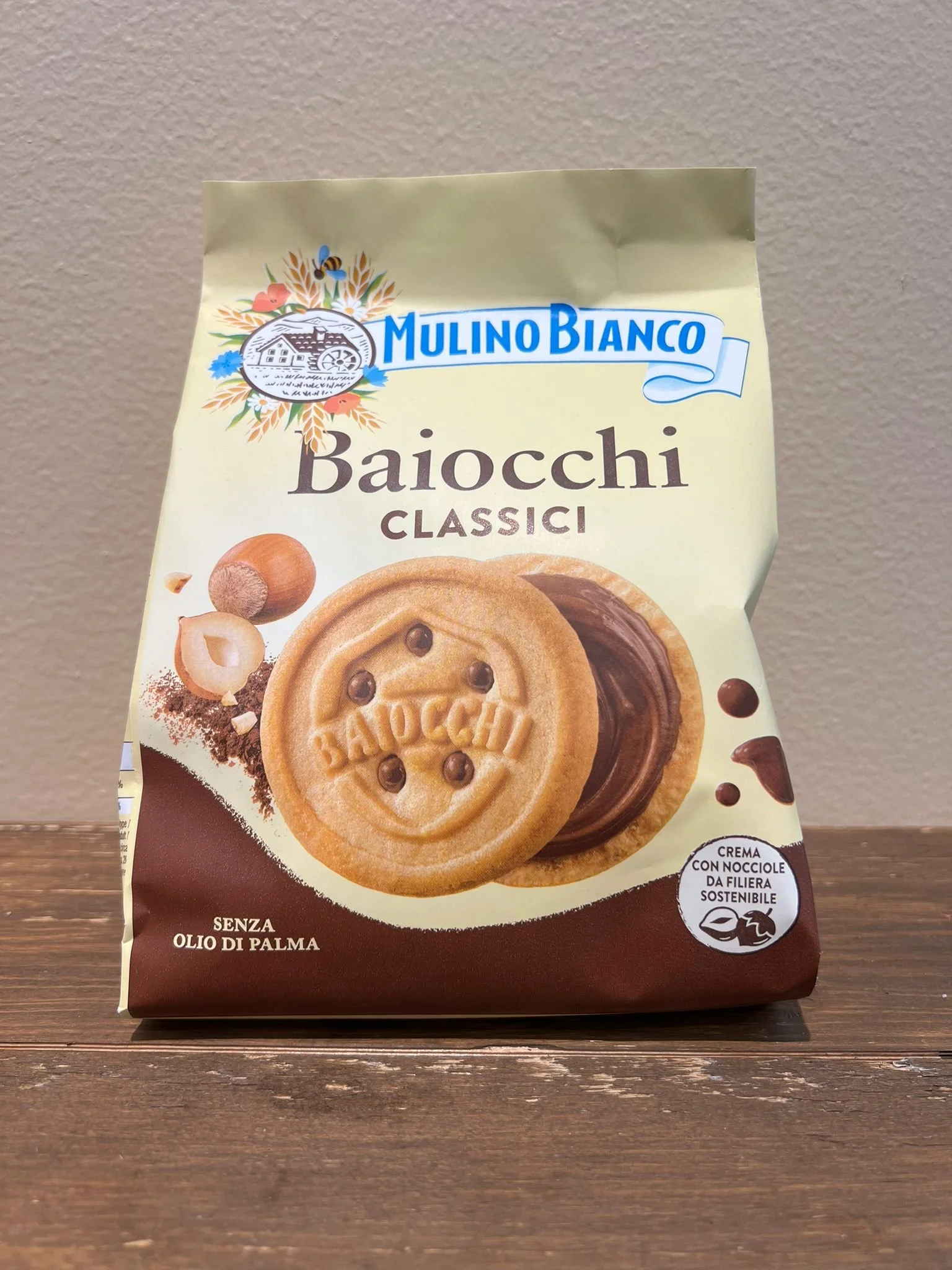 Baocchi – italienska kakor med krämig fyllning
