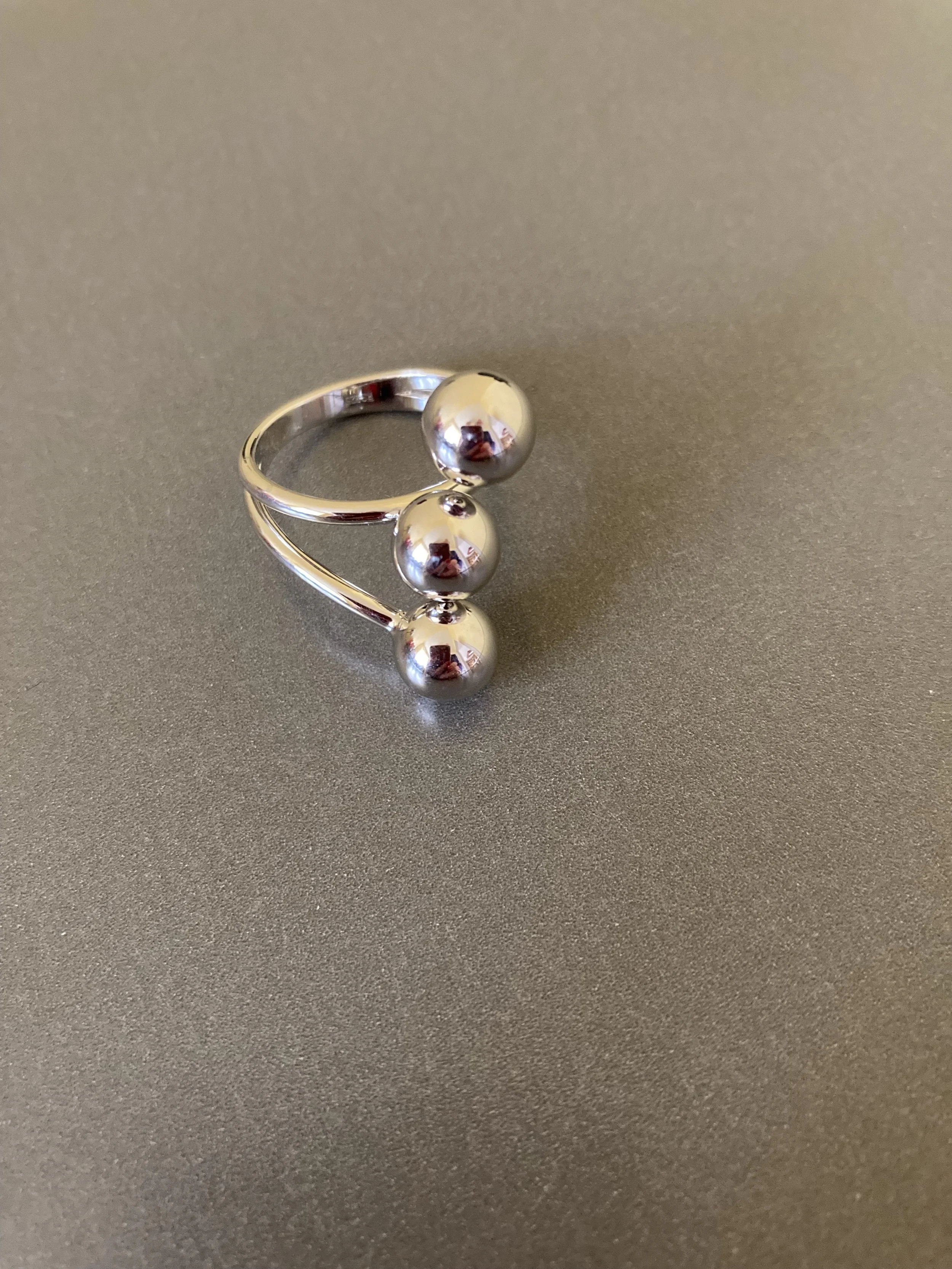 Danish Silver Ring. By Randers Silver.