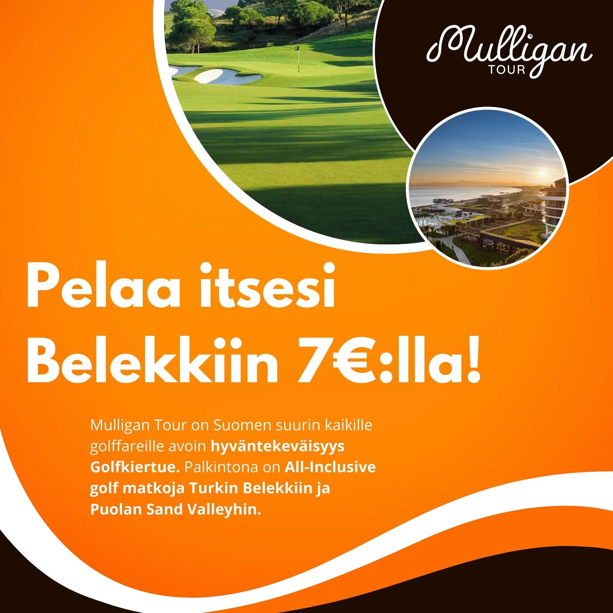 Mulligan tour on nyt julkaistu - Suomen suurin hyv&auml;ntekev&auml;isyyskiertue ja aivan t&ouml;rke&auml;n kovat palkinnot! Osallistu l&auml;pi kes&auml;n! 👌👌👌

#golflifestyle #golf #golfvinkit #golftiktok #playwithme  #golfsuomi #suomigolf #suom