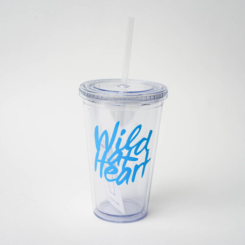 Custom printed drinking cup - peace sign. Product photograph by N. Lalor Photography in Greenwich Connecticut.