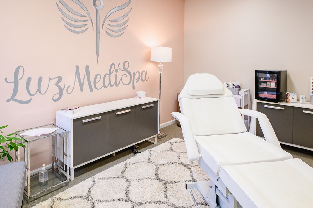Interior space, the treatment room. Personal Branding photography session for Luz MediSpa by N. Lalor Photography.