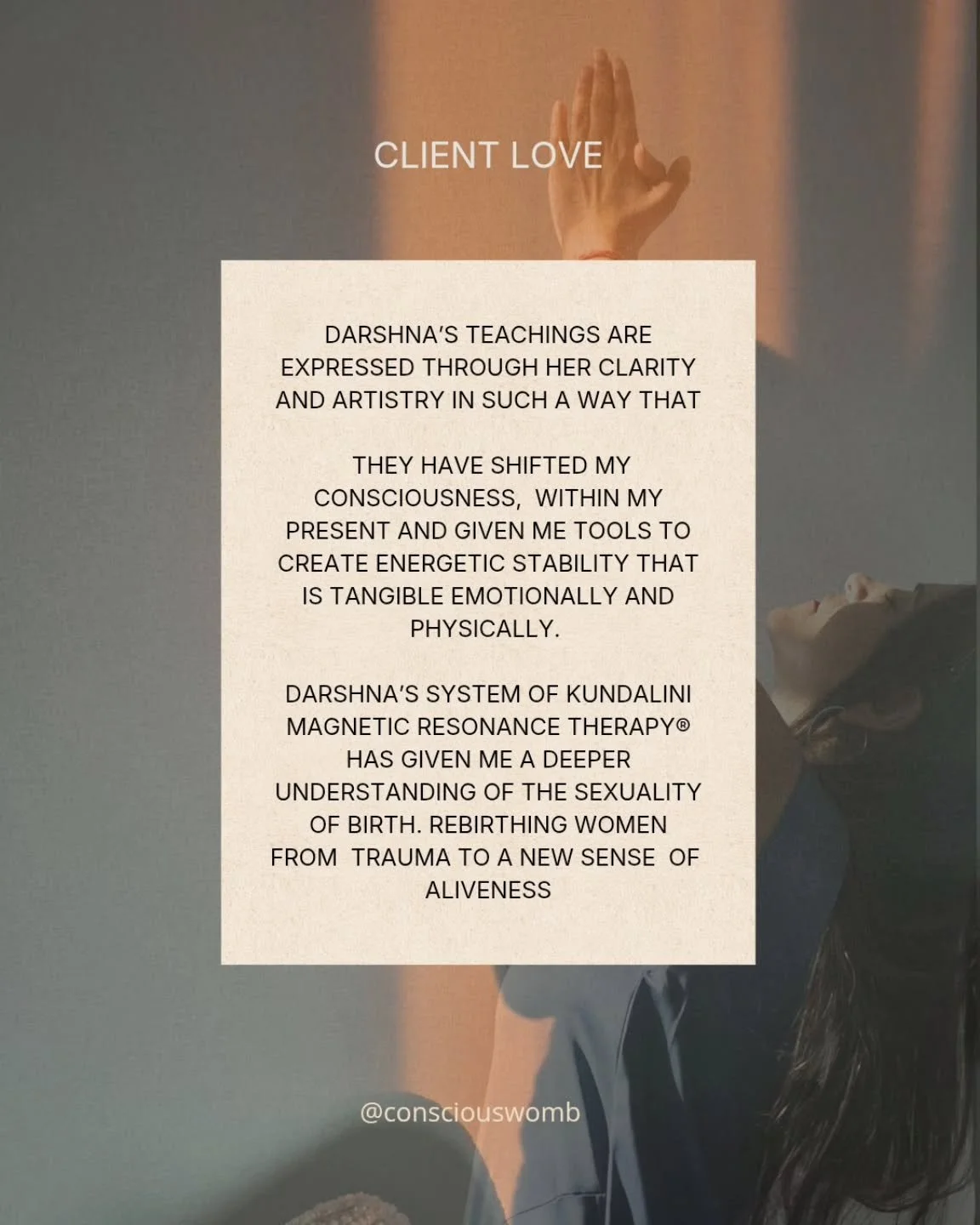 The important values in my teachings is for the students to understand their service as a part of their life. Not in a sacrificial way. But tending to their own bodies , hearts , minds and relationship of their spirit leading them to create conscious
