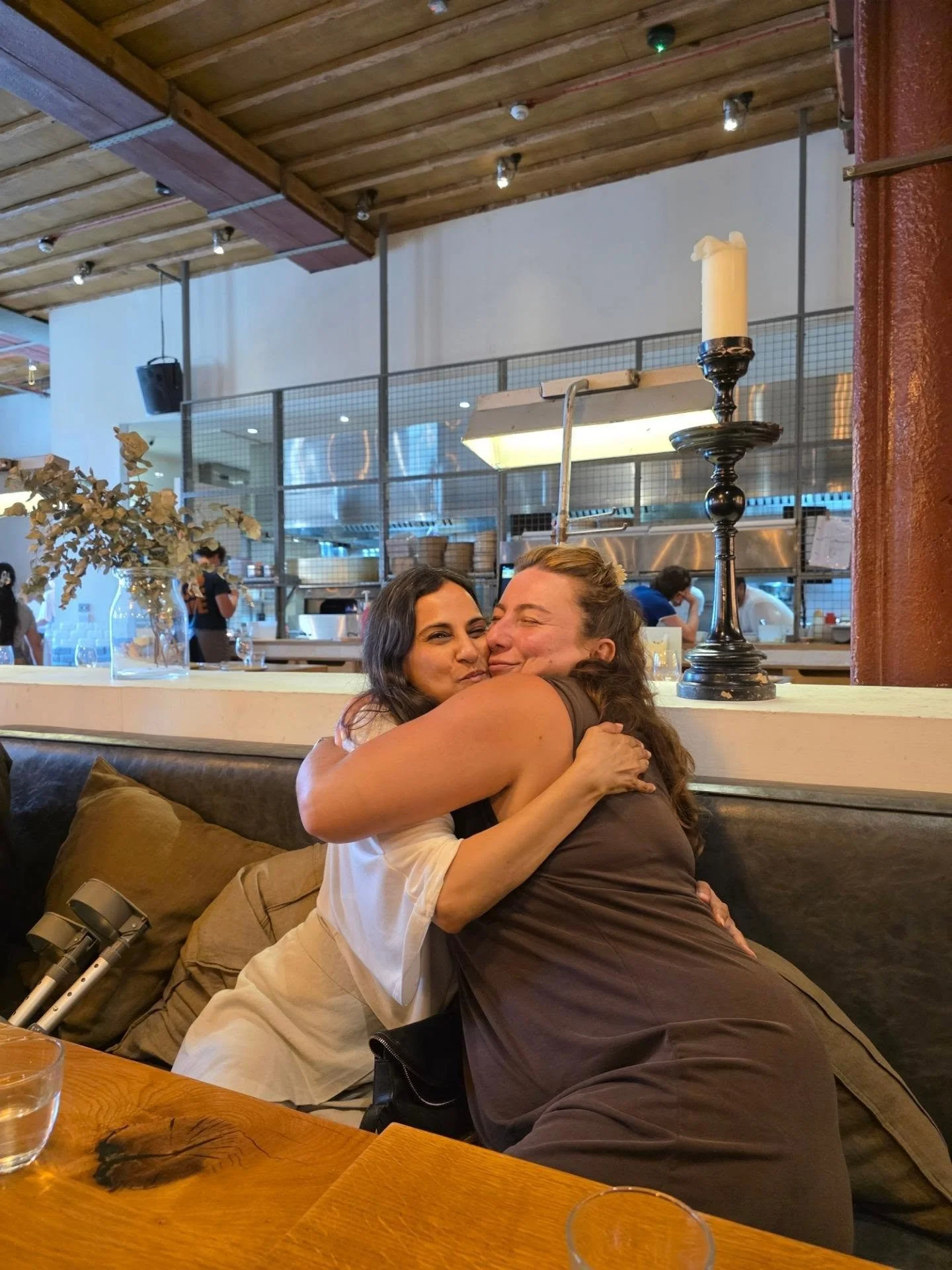 June you have been my deepest integration. 

When you meet in IRL . After  years online.  To hug especially when babies are arriving . It did not feel different  @serene_doula_support mama to be again!

We are human..touch, connection 

So nourishing