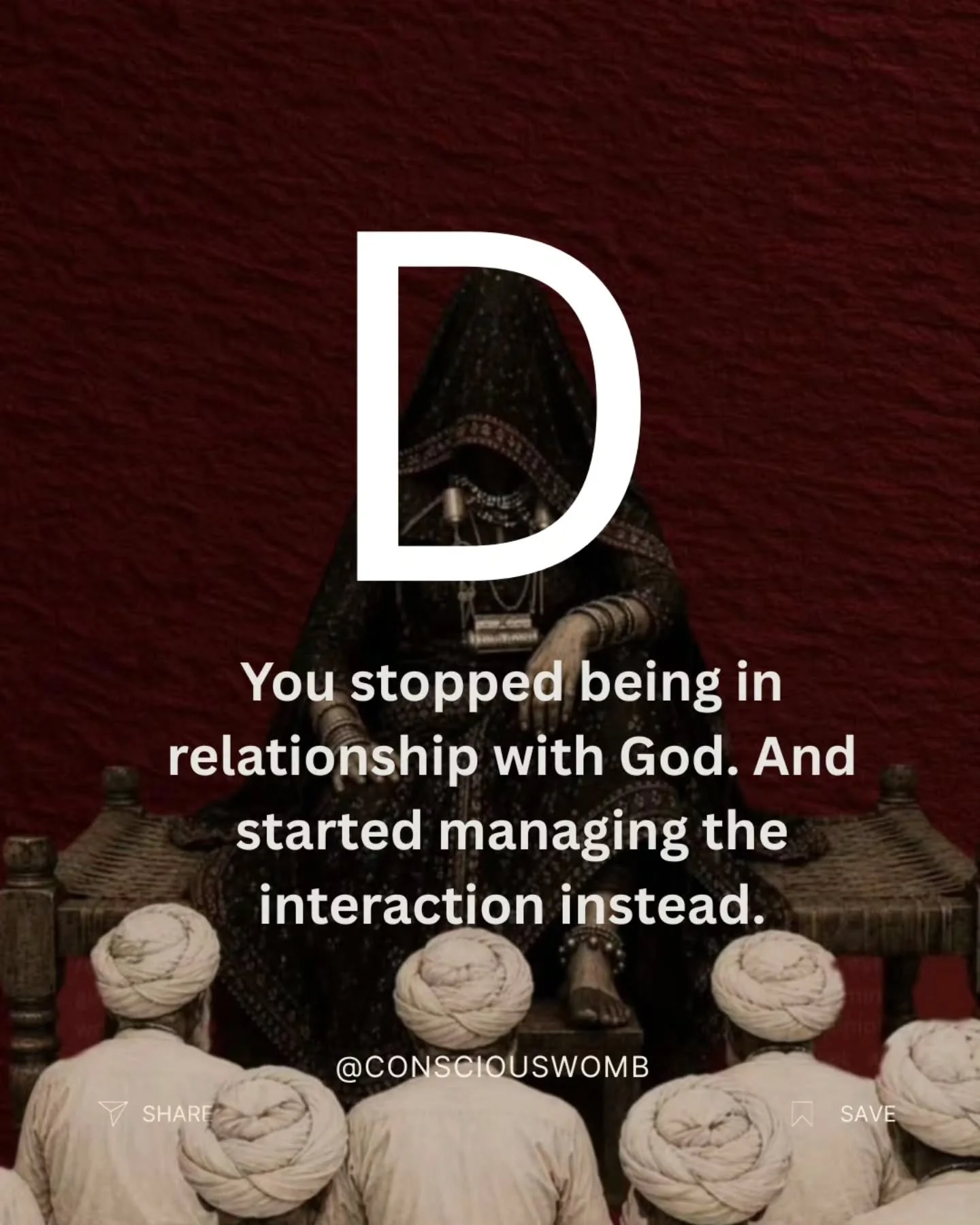 If you missed the first post in this series, scroll back. It gives this context that makes it land completely differently. 

Dominance in the spiritual world doesn't look like arrogance. It looks like a woman who is deeply devoted, incredibly discipl