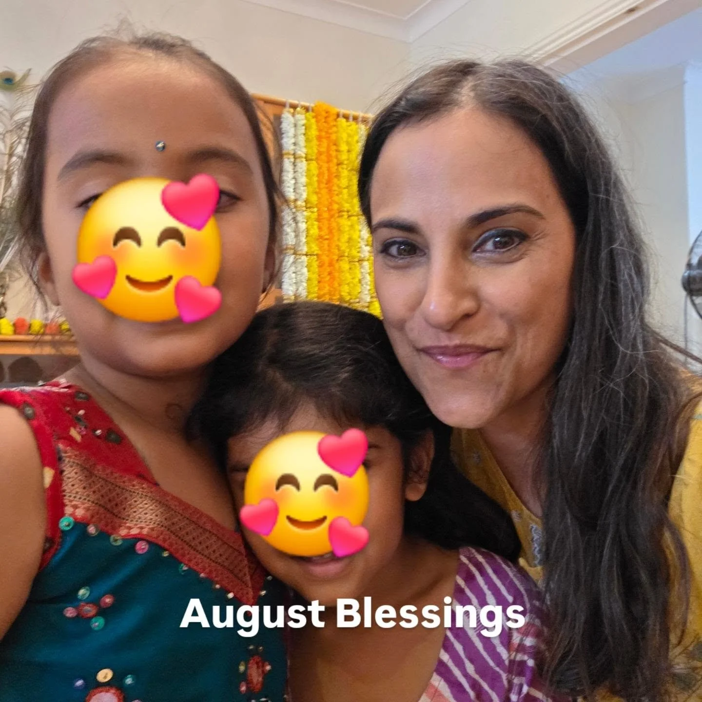 Thank you August! The holy month of Shravan Shiva. Prayers and photoshoots

A nourshing family month filled with life moments. 
Meeting the real life shaktis you guided in as Spirit to earth babies. The yummy bit. Them asking questions and being stuc