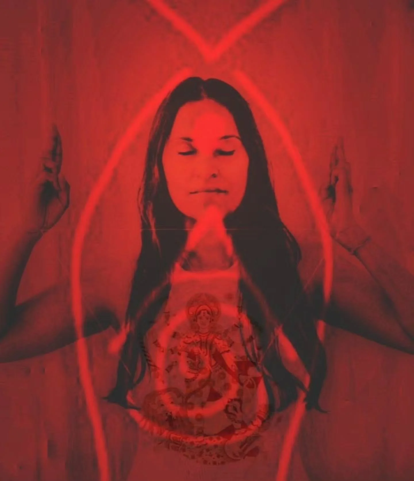 My dance with devi. Navratri begins tmrw. 9 nights of the divine as a channel of her expression through this body

I am an artist being drawn by her mystery, love and power.
Divine shakti 

Ma. I am in reverence to you. I walk with you as you light m