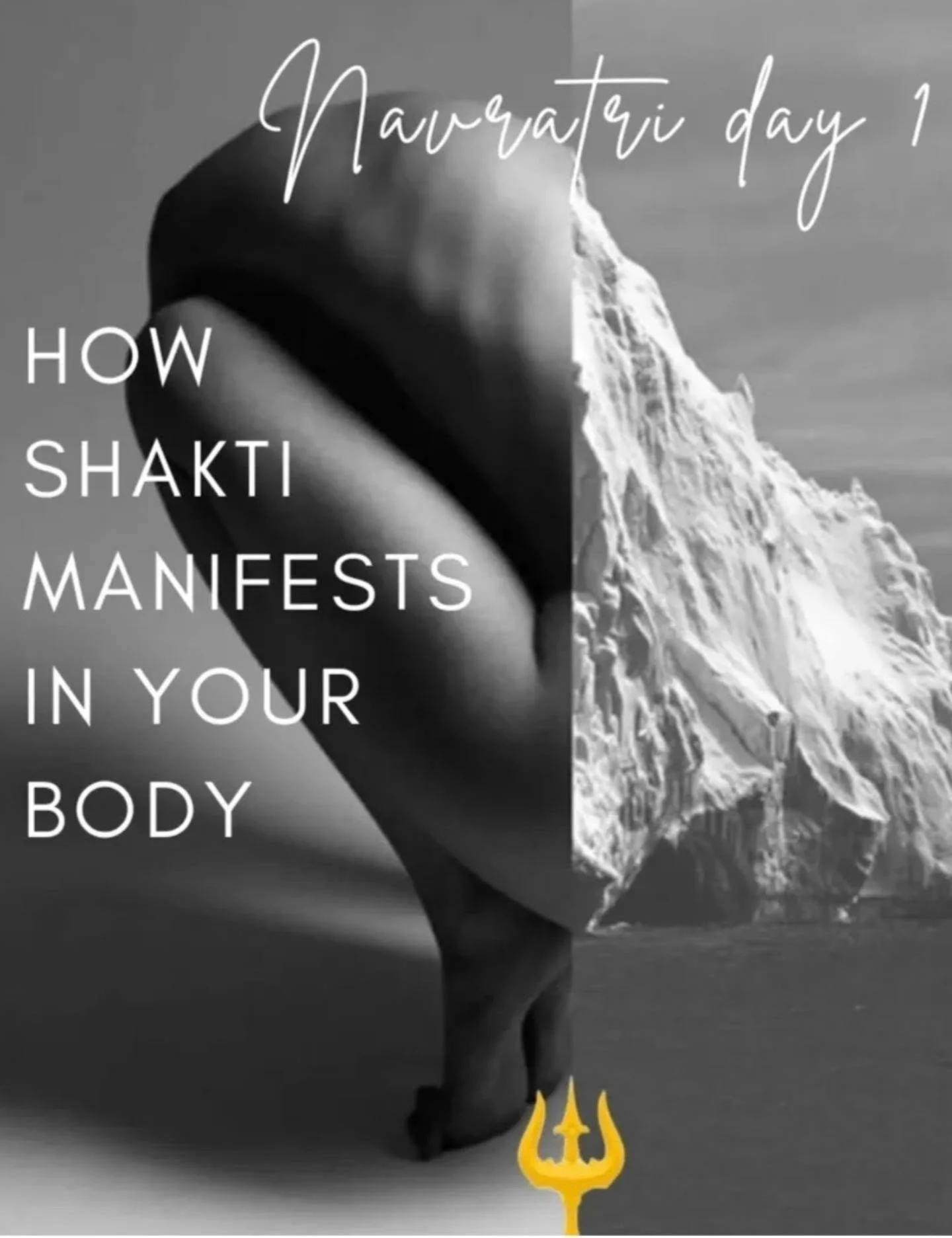 Navratri day 1

My body is the prayer.
My breath remembers ancient ways.

I move as devotion.
I sit as listening
As Shiva i am shakti
As shakti i am shiva

The feminine is not soft because she is weak 
She is soft because she is vast.
Turning, rootin
