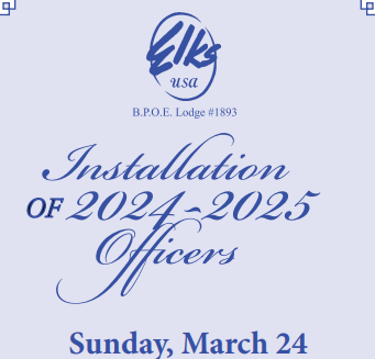 Installation of 2024-2025 Officers