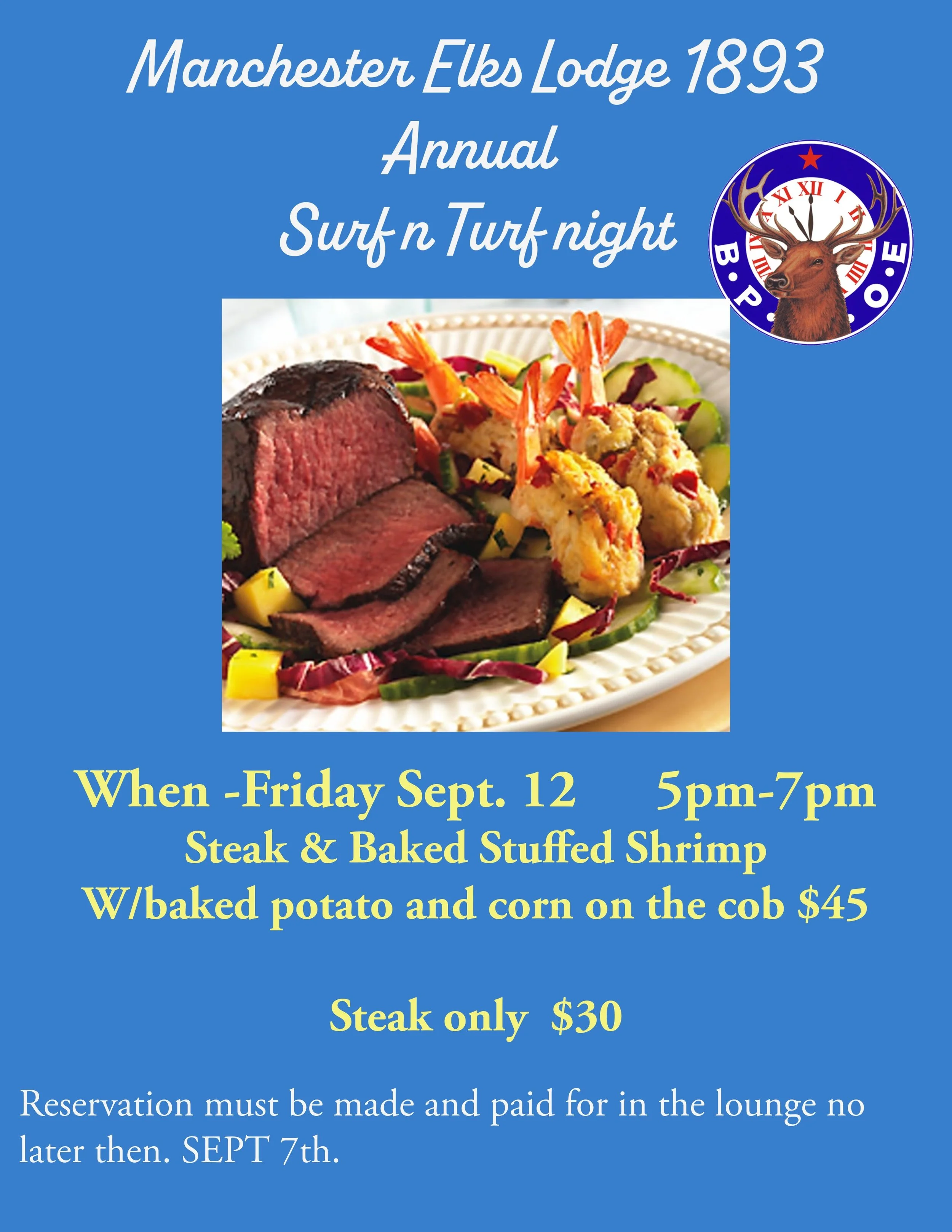 Surf & Turf Friday Night Dinner