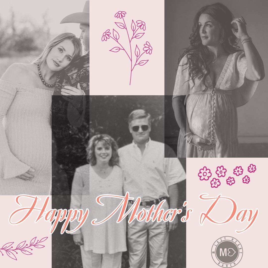 Show mommas, ranch mommas, cow mommas, etc&hellip; We&rsquo;re thankful for them all! Happy Mother&rsquo;s Day to the ladies who keep our worlds in line 🌸🩷🎀
